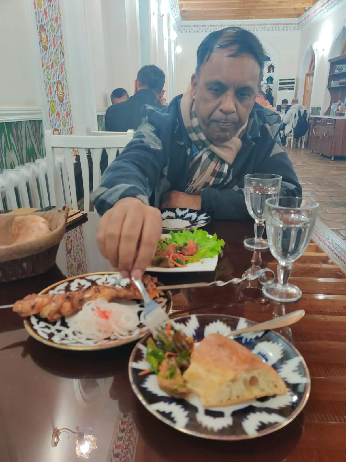 Shashlik Uzbek Bread
