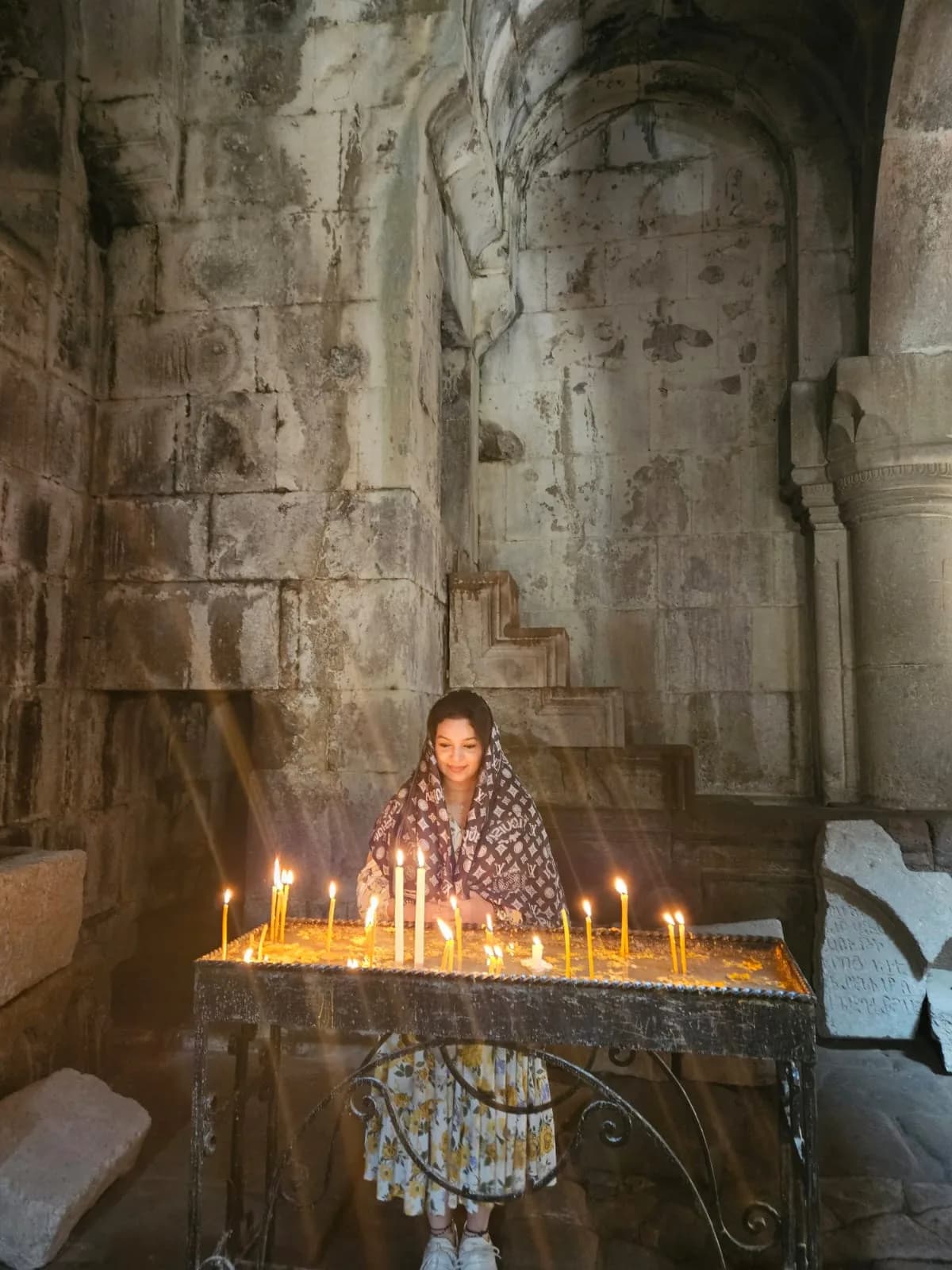 Goshavank Candle Prayer