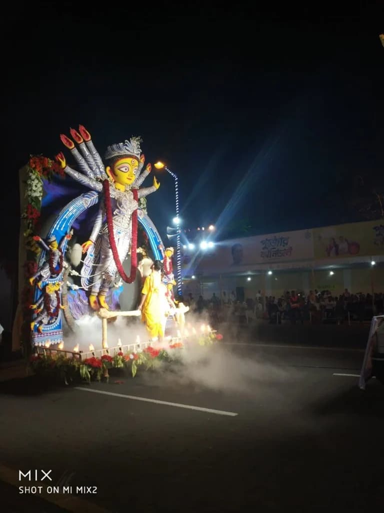 Durga Puja Carnival Goddess Idol