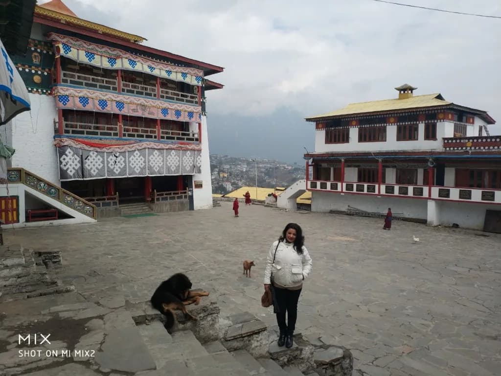 Monastery Courtyard