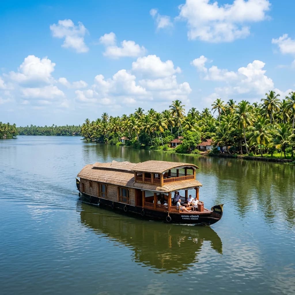 Kerala Houseboats & Kumarakom — Drifting Through the Backwaters