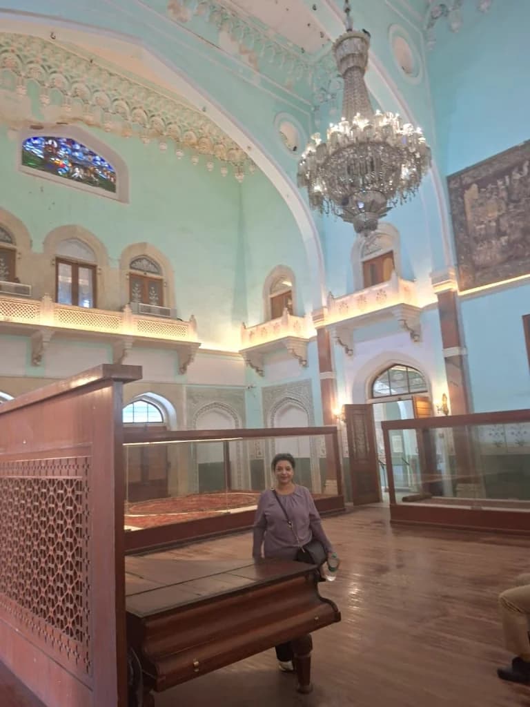 Interior gallery of the Albert Hall Museum