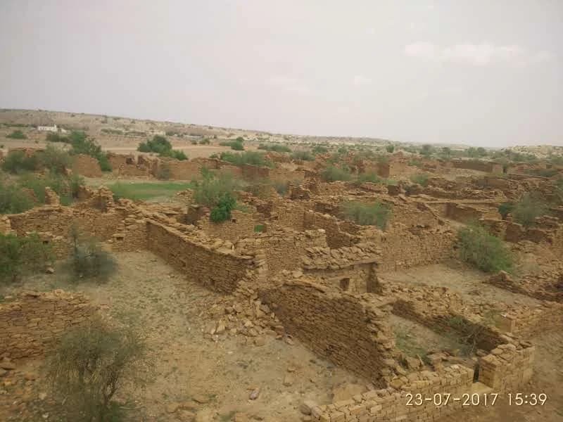 Kuldhara Landscape Ruins