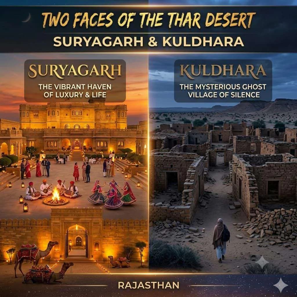 Two Faces of the Thar: Suryagarh and Kuldhara