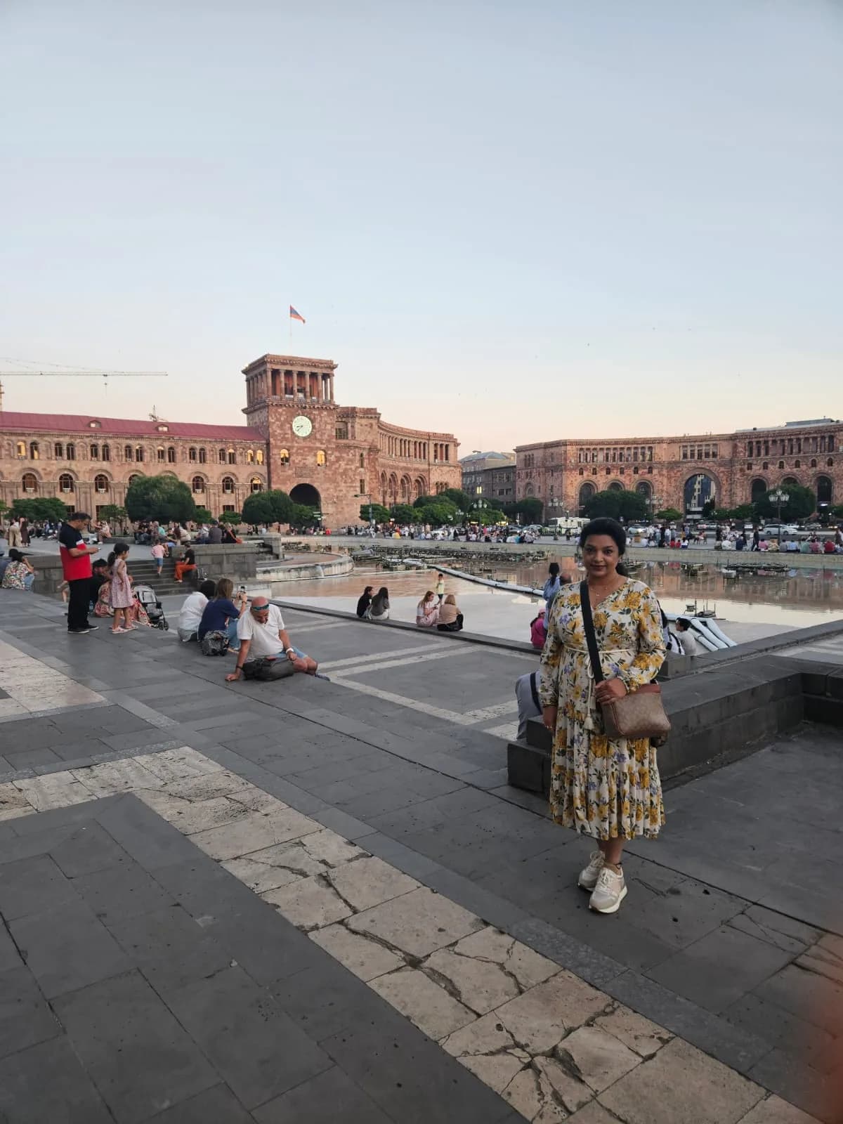 Republic Square Lady