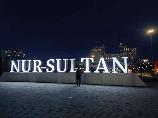 Scenic travel photography for Astana