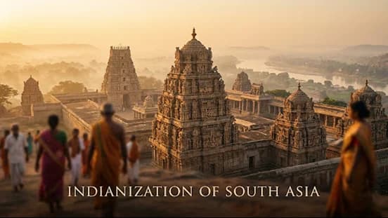 Promotional photo for the Indianization of South and Southeast Asia journey