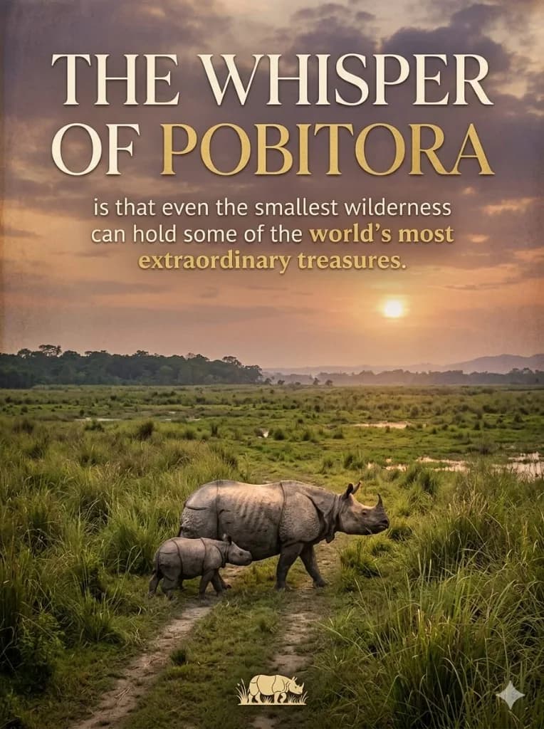 The Whisper of Pobitora - Smallest wilderness with extraordinary treasures