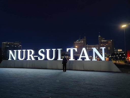 Landscape dispatch view of the city of Astana