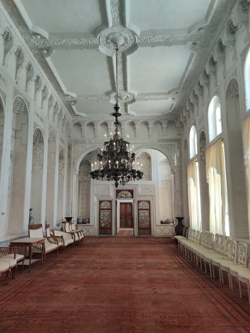 Sitorai-Mokhi Khosa, the summer palace of Bukhara's last Emirs