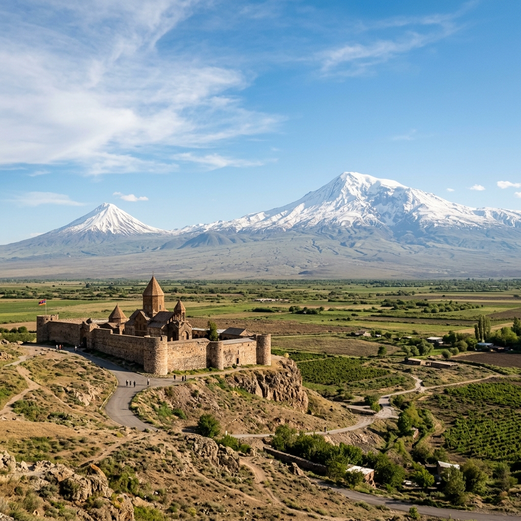 Visual representation of Armenian Highlands itinerary stop