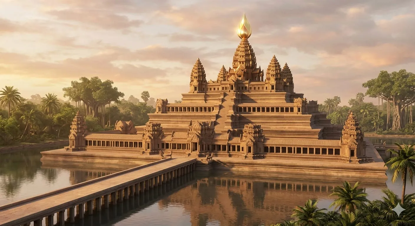 Artistic Impression of Baphuon