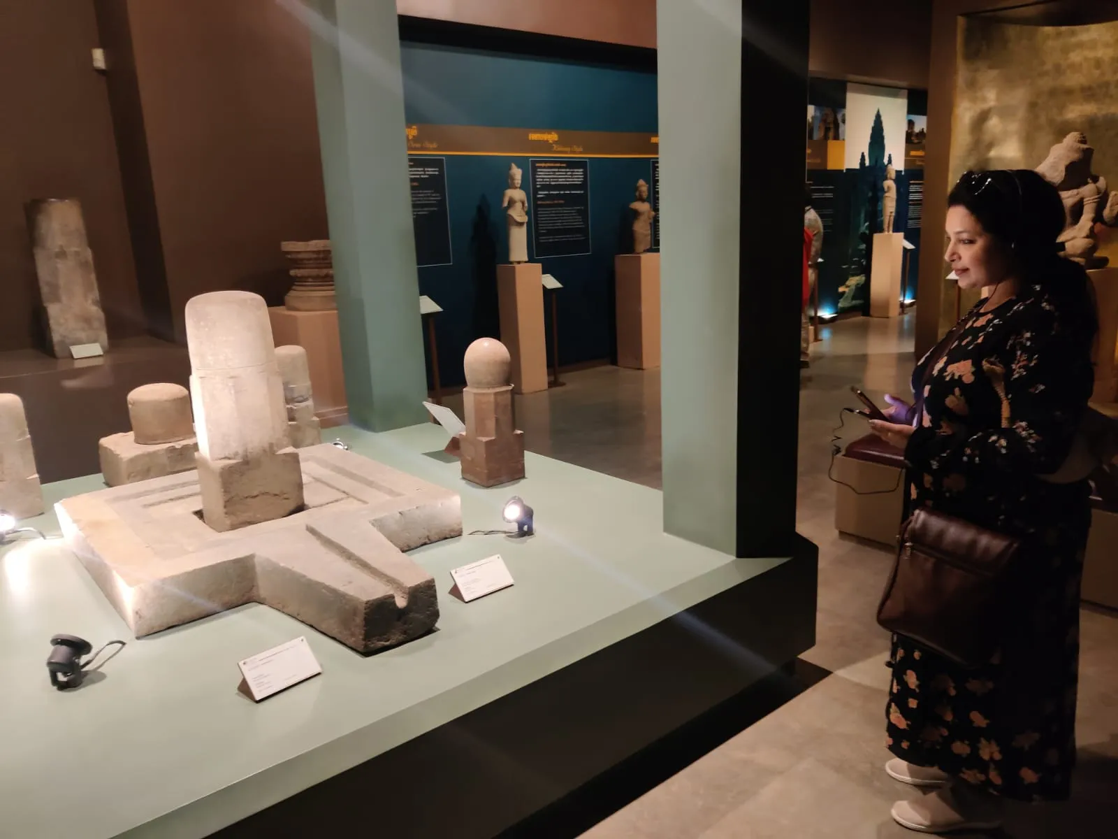 Angkor National Museum Displays