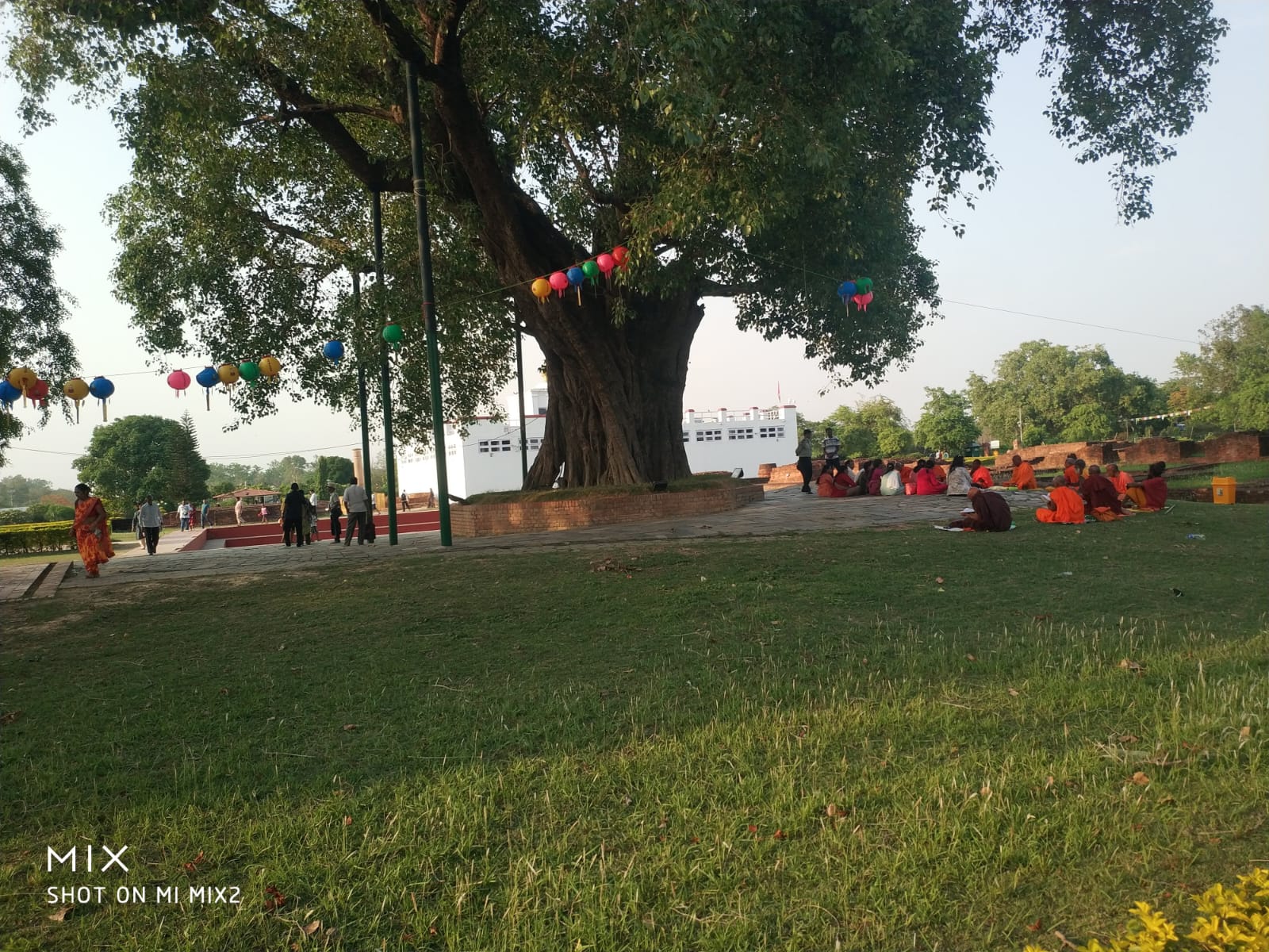 Sacred heritage architecture in Lumbini