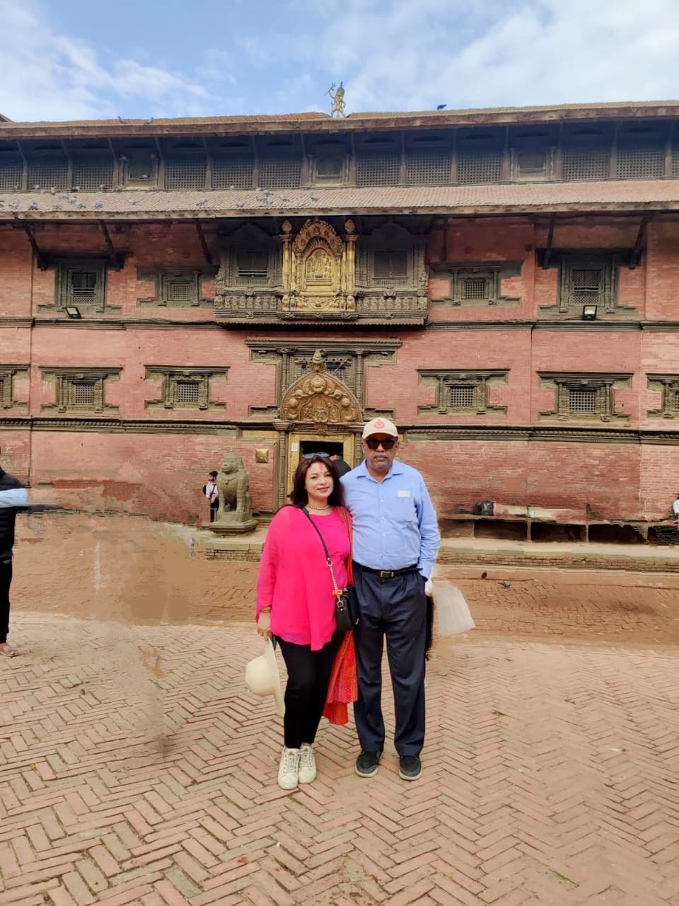 Patan Durbar Square showing Malla architecture