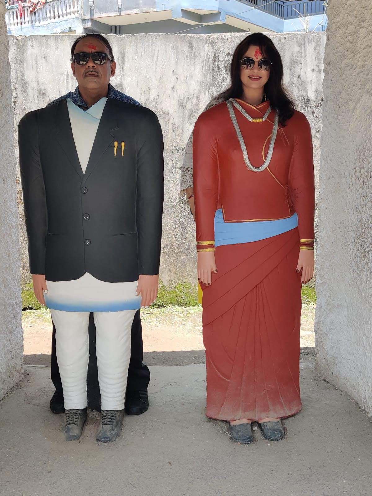 Traditional Nepalese attire celebrating cultural heritage and shared civilizational roots