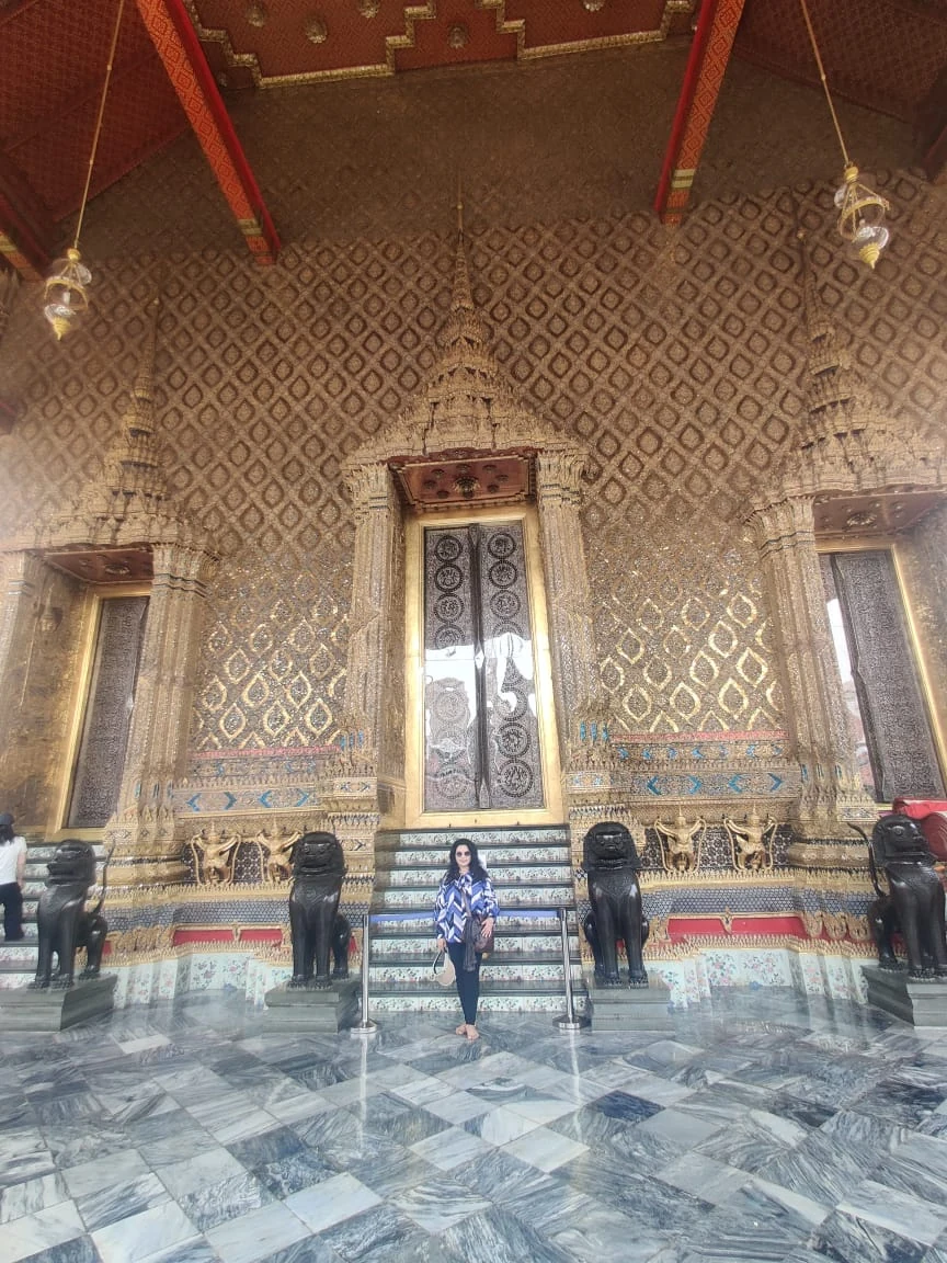 The Ubosot of Wat Phra Kaew housing the Emerald Buddha