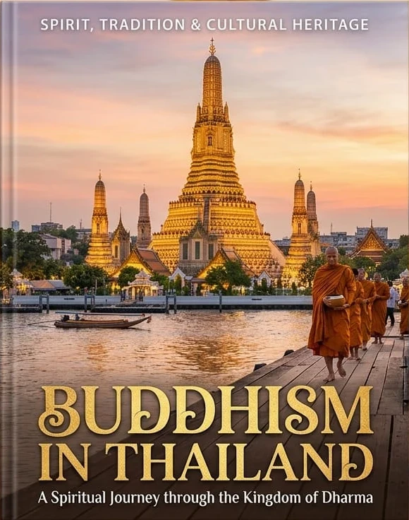 The Golden Buddha seated in meditation, Thailand