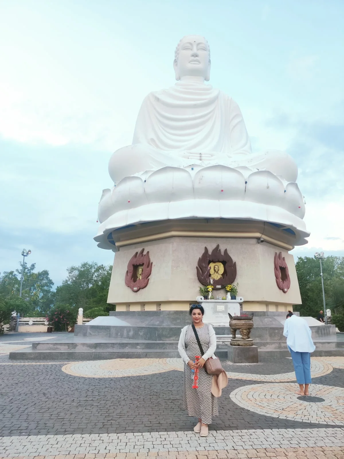 Long Son white Buddha in Nha Trang