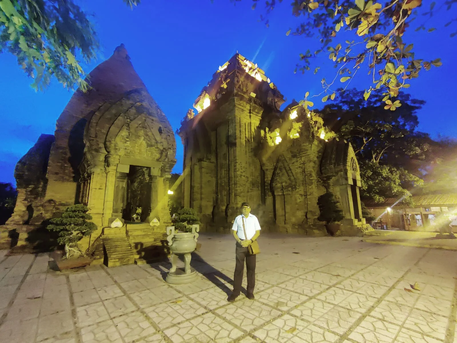 Courtyard of Po Nagar sanctuary surviving through centuries