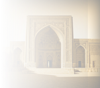 The magnificent ancient towers of Samarkand, Uzbekistan