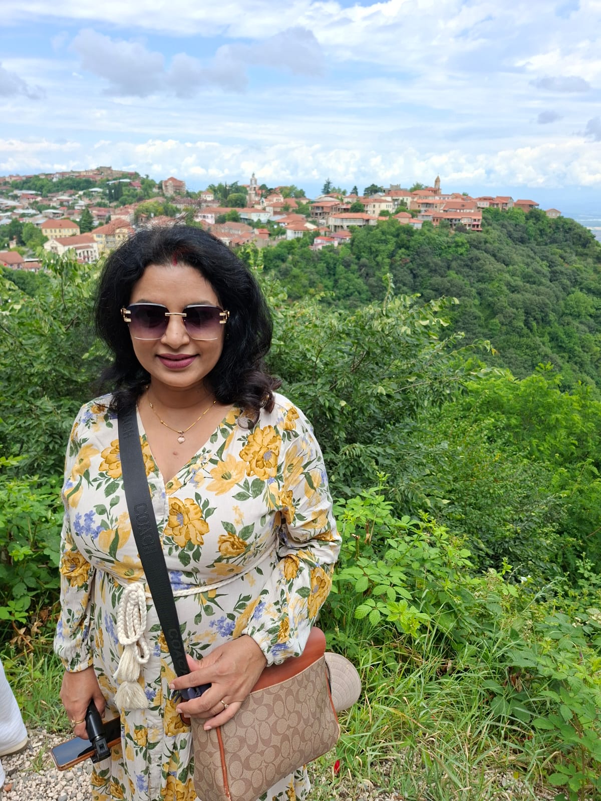 Georgian landscape and cultural landmark near Tbilisi 1