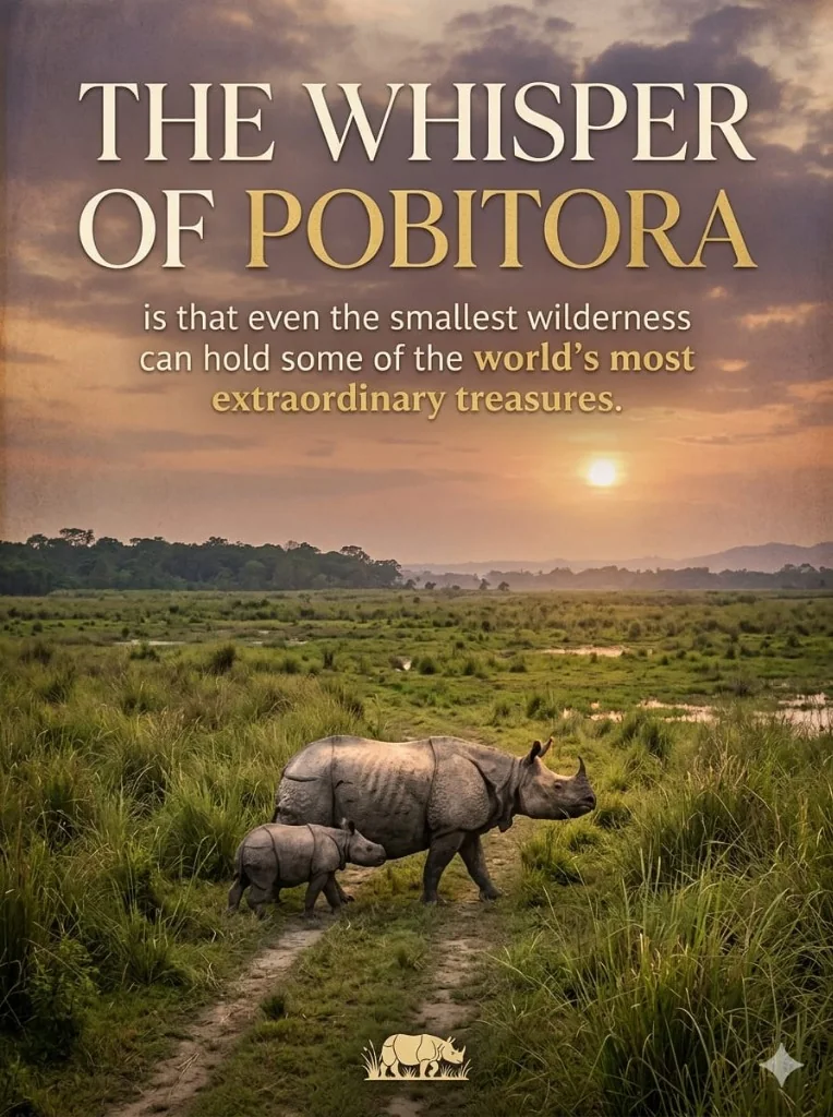 The Whisper of Pobitora - Smallest wilderness with extraordinary treasures