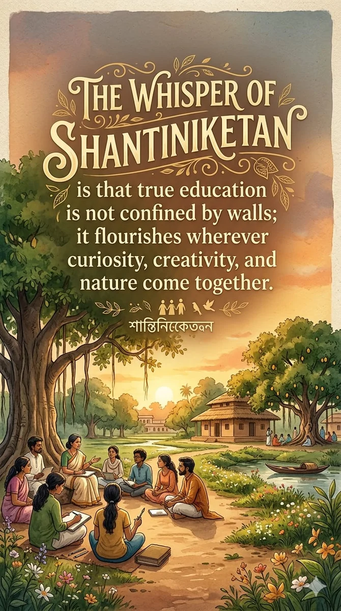 The Whisper of Shantiniketan - True Education Flourishes with Nature