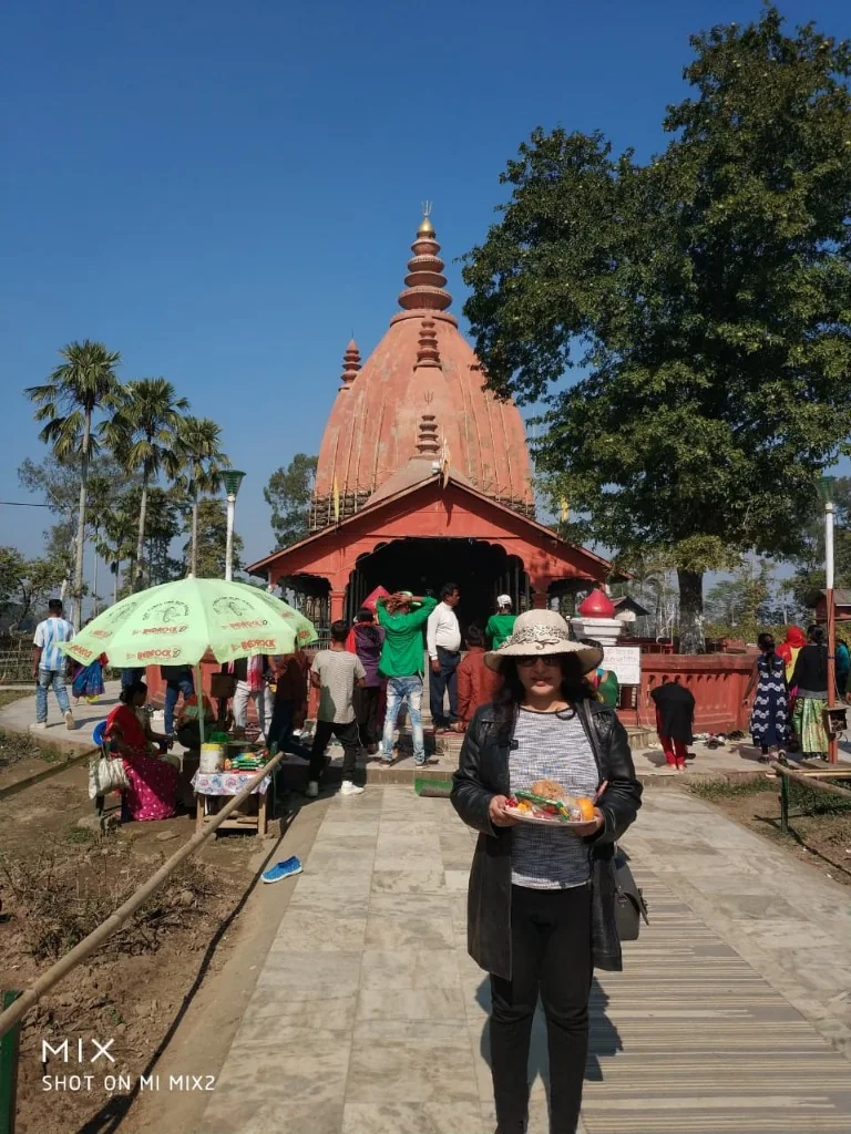 Shiva Dol entrance and temple spire in Sivasagar