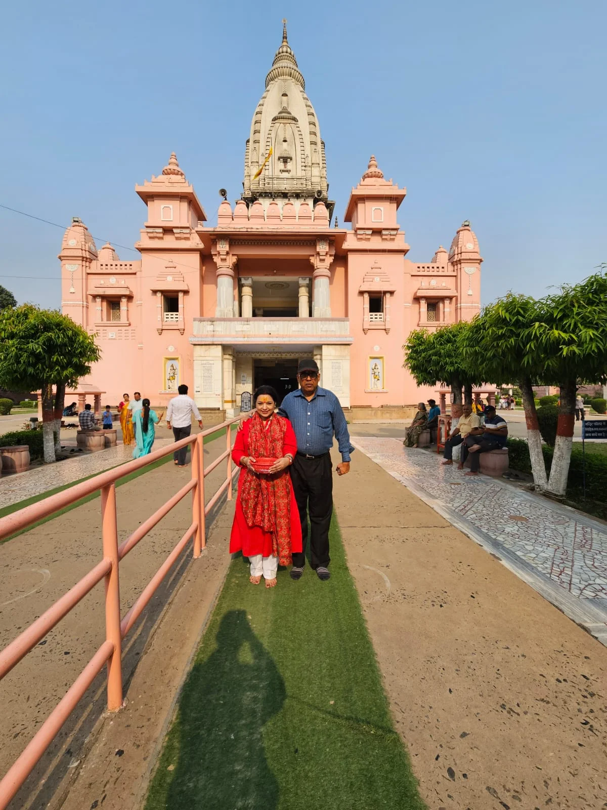 Riverside temples and shrines overlooking the sacred Ganga in Varanasi