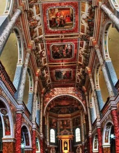 Interior Paintings of St. Aloysius Chapel