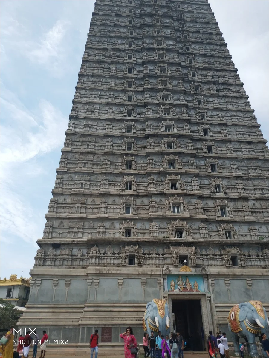 Gopuram view of Murudeshwar temple