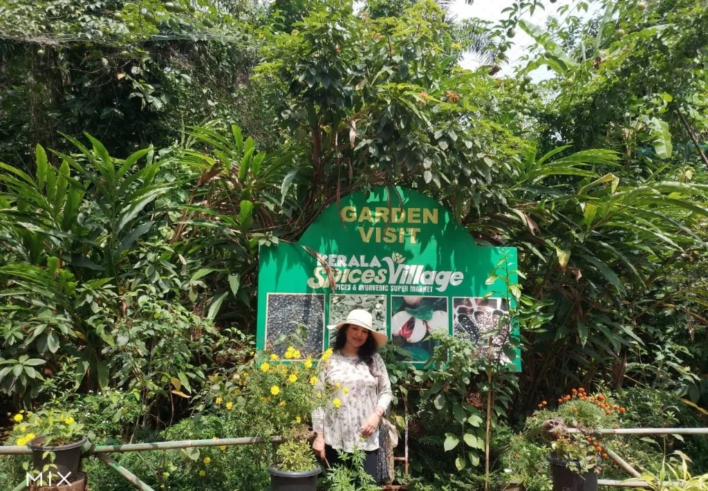 Kerala Spices Village garden visit in Munnar