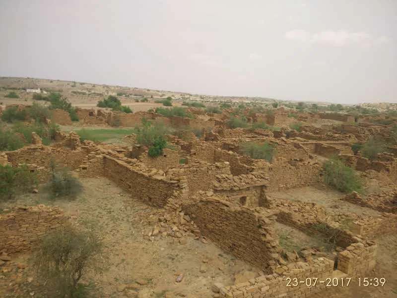 Kuldhara Landscape Ruins